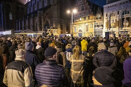 Holocaust Memorial Day op de Grote Markt in Haarlem