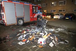 Auto licht beschadigd door brandend bankstel