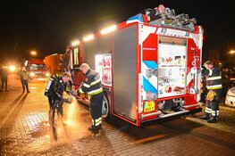 Zoekslag na fietslampje in het water in Heemskerk