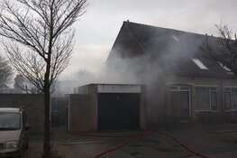 Schuren in brand in Velserbroek
