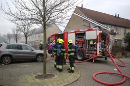 Schuren in brand in Velserbroek