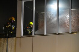 Brandstichting in trappenhuis Jan van Scorelstraat Heemskerk