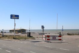 Lege boulevards in Zandvoort en Bloemendaal