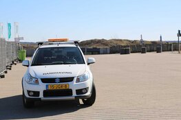 Lege boulevards in Zandvoort en Bloemendaal