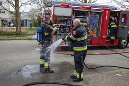 Bedrijfspand Velserbroek loopt schade op door brand pallets