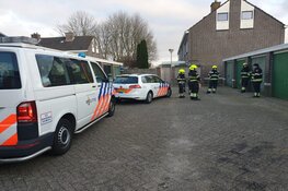Vaten met mogelijk gevaarlijke stoffen gevonden in garagebox Heemskerk