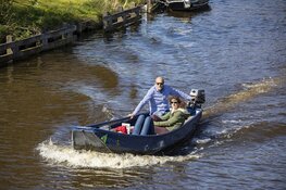 Haarlemmers genieten van het zonnetje