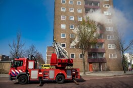 Veel rook bij brand appartement Andorrastraat Haarlem