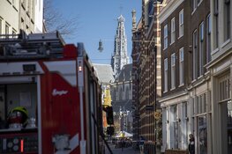 Brand op dakterras aan de Zijlstraat in Haarlem