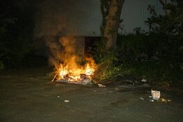 Weer brand gesticht op de Planetenlaan in Haarlem