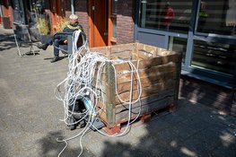 Hennepkwekerij ontmanteld aan de Spaarnhovenstraat in Haarlem-Noord