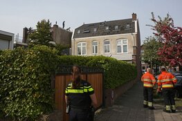 Brandje op dak van woning aan de Brouwersvaart