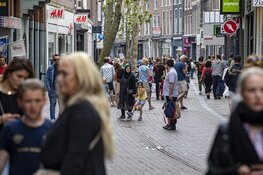 Drukte in Haarlemse binnenstad
