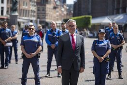 BOA protest tegen geweld op Grote Markt Haarlem