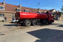 Dakbrand aan Kruistochtstraat Haarlem