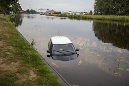 Auto de ringvaart in gereden in Heemstede