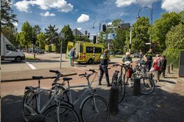 Fietsers in botsing op de Heemsteedse Dreef