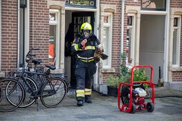 Woning vol met rook na brand droogmachine Kleverparkweg Haarlem