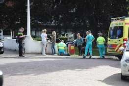 Ongeval letsel met twee personenauto&#39;s in Bennebroek