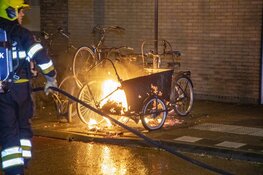 Meerdere brandjes in de Amsterdamse buurt in Haarlem