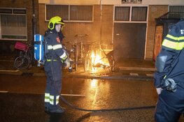 Meerdere brandjes in de Amsterdamse buurt in Haarlem