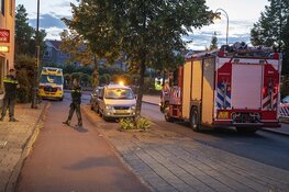 Bewoners naar buiten door pannetje op het vuur