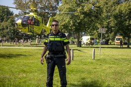 Hulpdiensten groots in actie voor incident met kind bij speelplek in Velsen