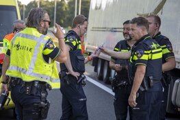 A9 enige tijd afgesloten na ongeval bij Uitgeest, vrachtwagenchauffeur aangehouden