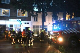 Brand door blikseminslag in Haarlem