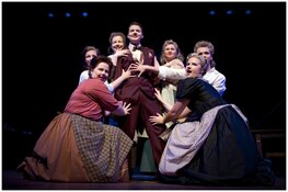 Time Square repeteert voor coronaproef musical