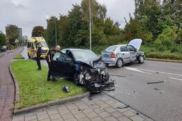 Frontale botsing in Heemskerk