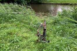 Scooter aangetroffen in sloot Haarlem