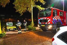 Auto te water aan het Schrijverskwartier in Heemskerk