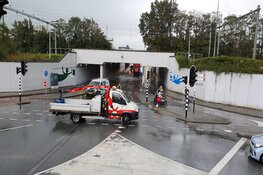 Regenval veroorzaakt wateroverlast in Beverwijk