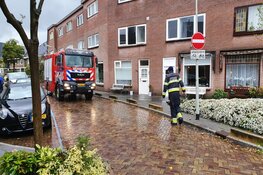 Regenval veroorzaakt wateroverlast in Beverwijk