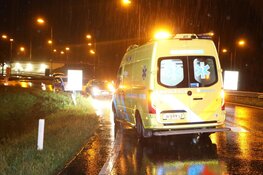 Auto rolt van dijk A22