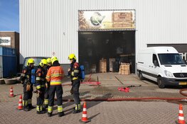 Brandje bij bedrijf in Beverwijk snel onder controle