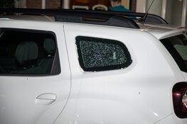 Auto beschadigd na schietpartij Schoutenstraat IJmuiden