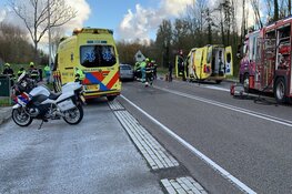 Ernstig ongeval op de Amsterdamseweg in Velsen-Zuid