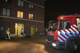 Brand in trappenhuis parkeergarage Haarlem