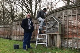Schade slangenmuur hersteld met steun Vrienden van Beeckestijn