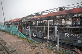 Ravage bij daglicht na verwoestende brand bij Connexxion