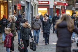 Drukte in Haarlemse binnenstad voor lockdown