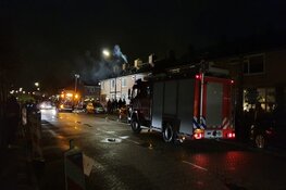 Brandweer rukt uit voor schoorsteenbrand