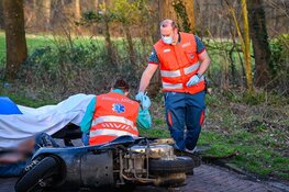 Scooterrijder gewond bij ongeval in Velsen-Noord
