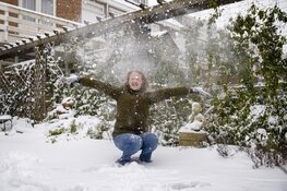 Winterpret in Haarlem