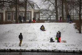 Winterpret in Haarlem