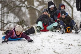 Winterpret in Haarlem