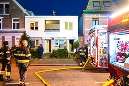 Alkmaarseweg in Beverwijk afgesloten vanwege schoorsteenbrand
