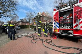 Veel rookontwikkeling bij woningbrand in Santpoort